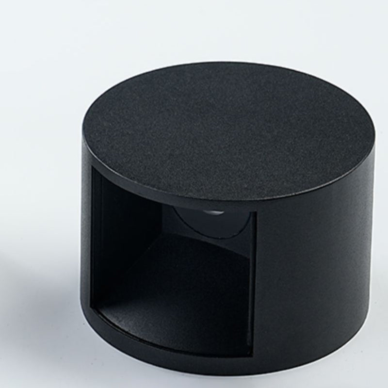 Nordic Style Aluminum Wall Light Circle Shape LED Wall Lamp for Outdoor