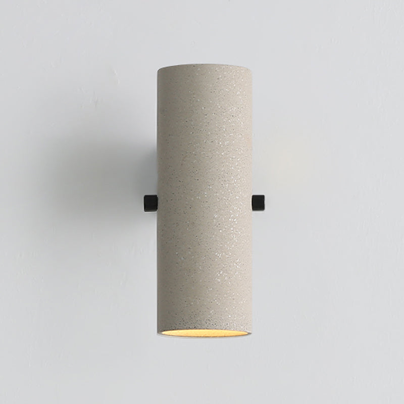 Modern Simple Metal Wall Light Cylinder Shape Adjustable Wall Lamp for Living Room