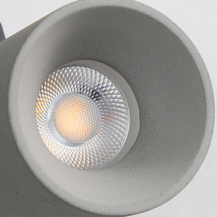 Modern Simple Metal Wall Light Cylinder Shape Adjustable Wall Lamp for Living Room