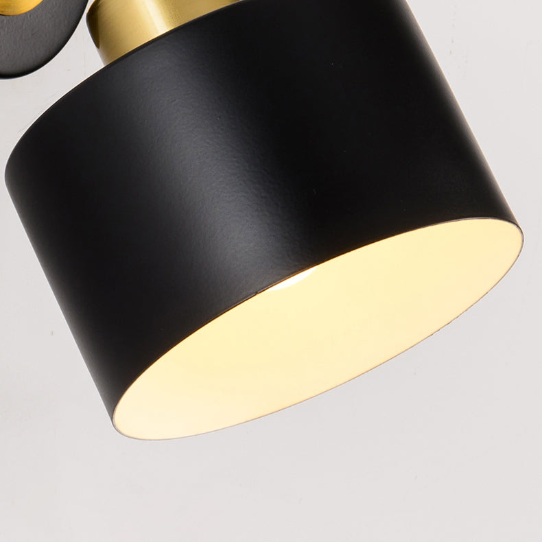 Modern Simple Rotatable Wall Light Cylinder Shape Wall Lamp for Living Room