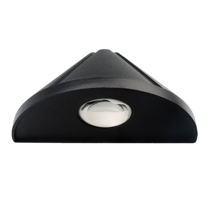 Single Modernism White/Black Wall Mounted Sconce Statement LED Wall Light