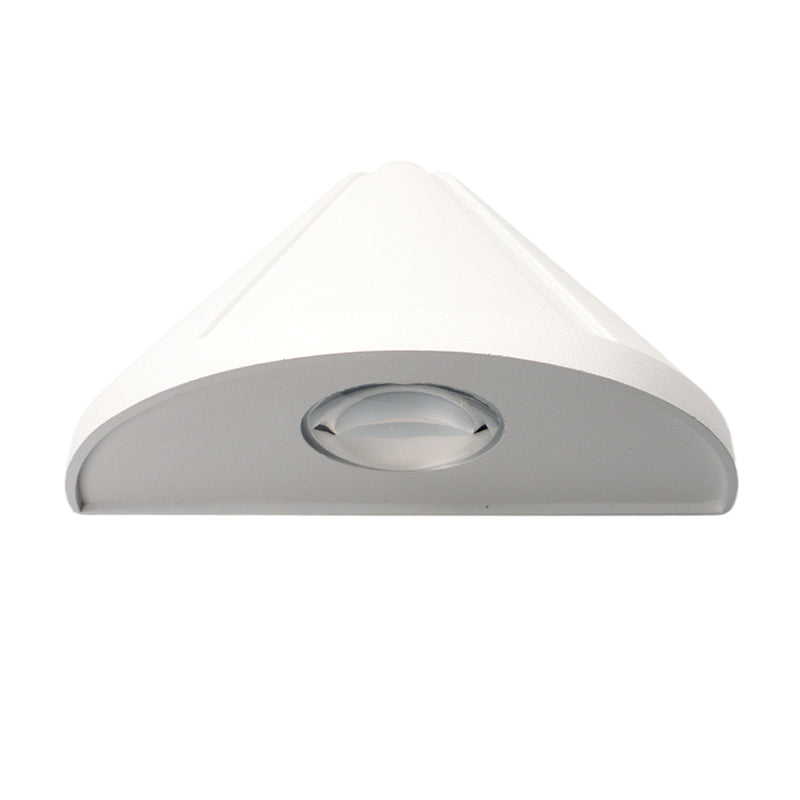 Single Modernism White/Black Wall Mounted Sconce Statement LED Wall Light