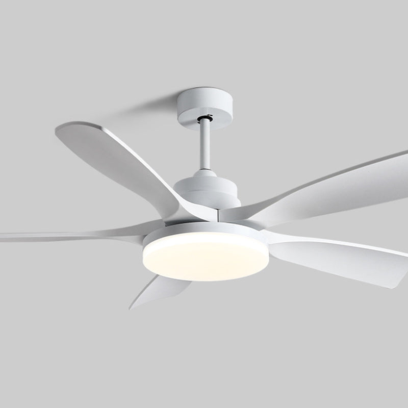 Nordic Ceiling Fan Light Fixture Simple Wooden LED Ceiling Lamp for Bedroom