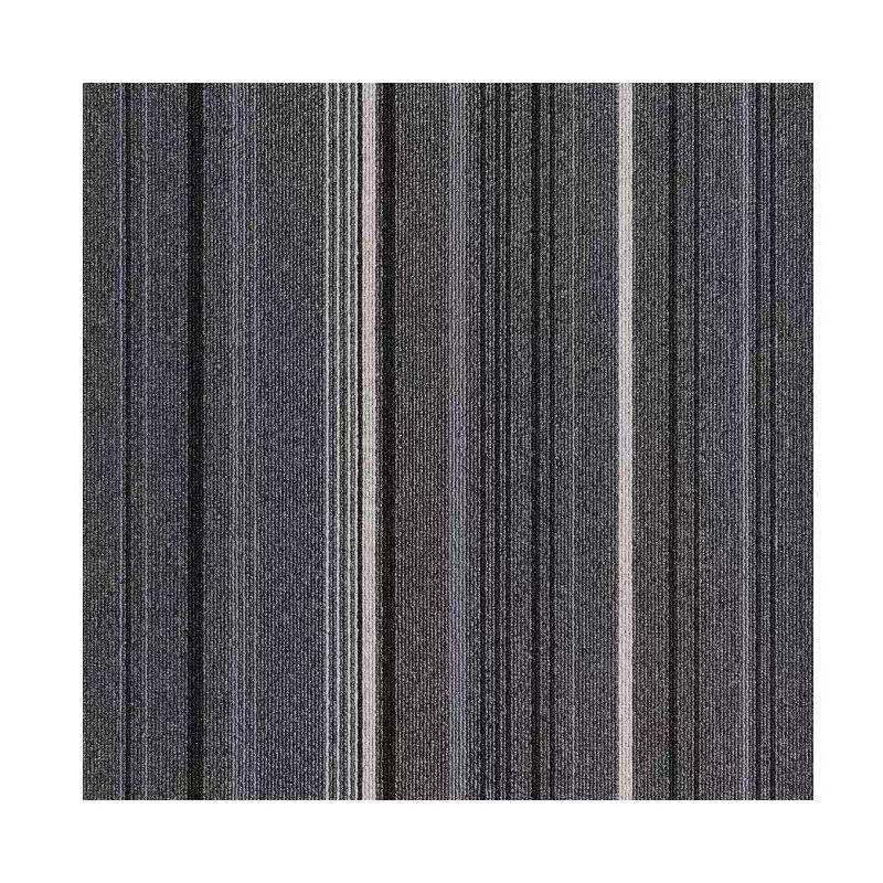 Dark Color Level Loop Carpet Tile Non-Skid Self Adhesive Indoor Office Carpet Tiles