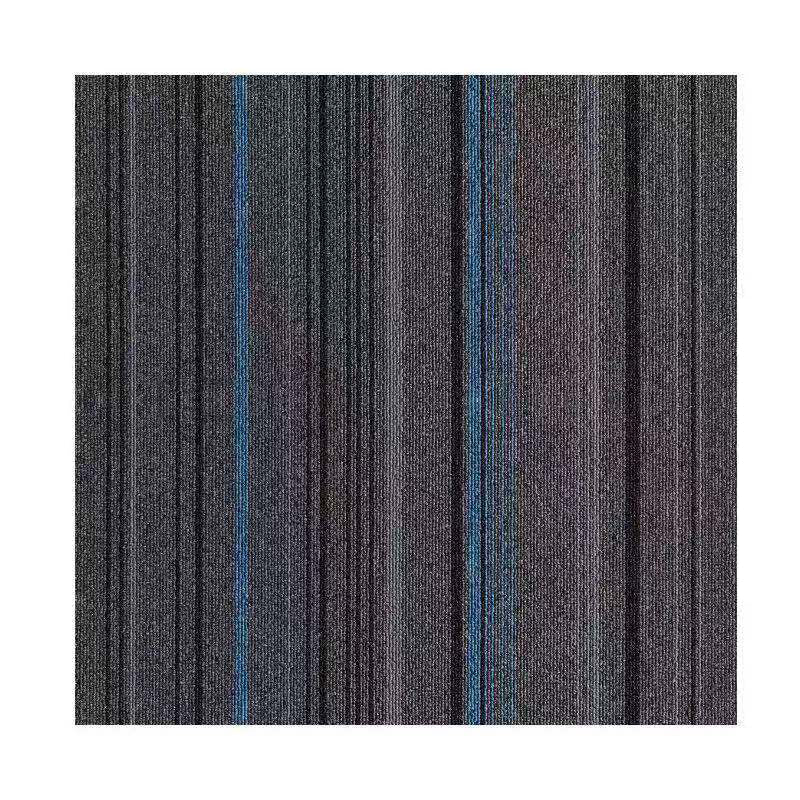 Dark Color Level Loop Carpet Tile Non-Skid Self Adhesive Indoor Office Carpet Tiles