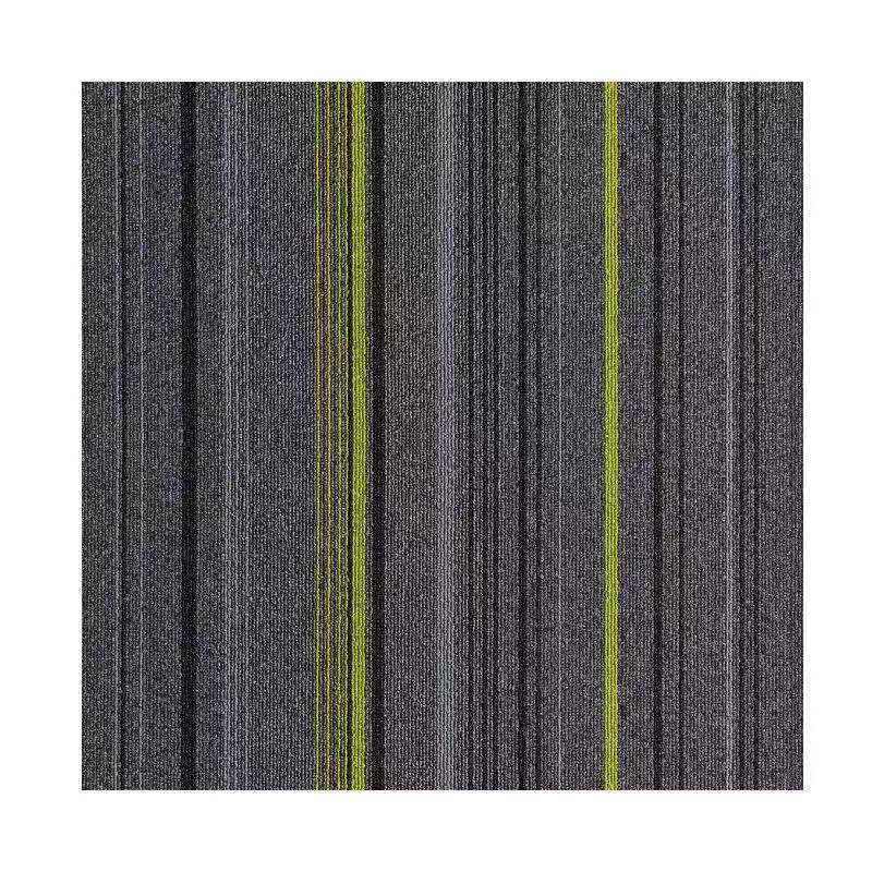 Dark Color Level Loop Carpet Tile Non-Skid Self Adhesive Indoor Office Carpet Tiles
