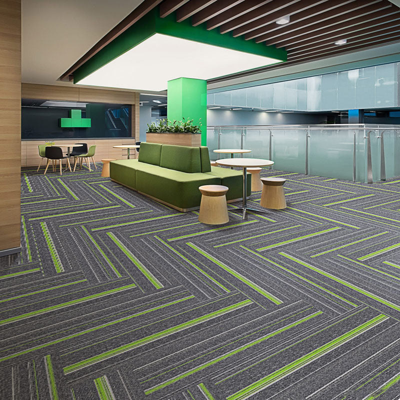 Dark Color Level Loop Carpet Tile Non-Skid Self Adhesive Indoor Office Carpet Tiles