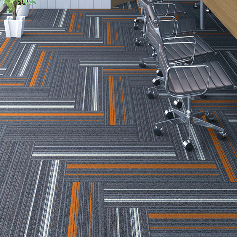 Level Loop Carpet Tile Non-Skid Self Adhesive Indoor Office Carpet Tiles