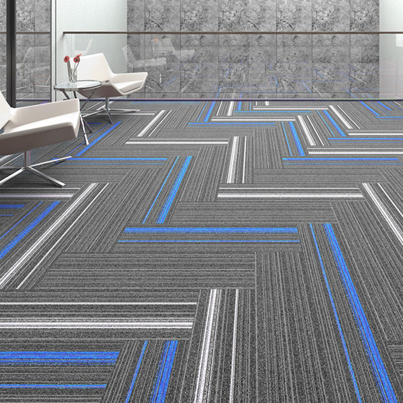 Level Loop Carpet Tile Non-Skid Self Adhesive Indoor Office Carpet Tiles