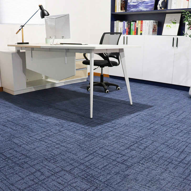 Level Loop Carpet Tile Non-Skid Self Adhesive Indoor Office Carpet Tiles