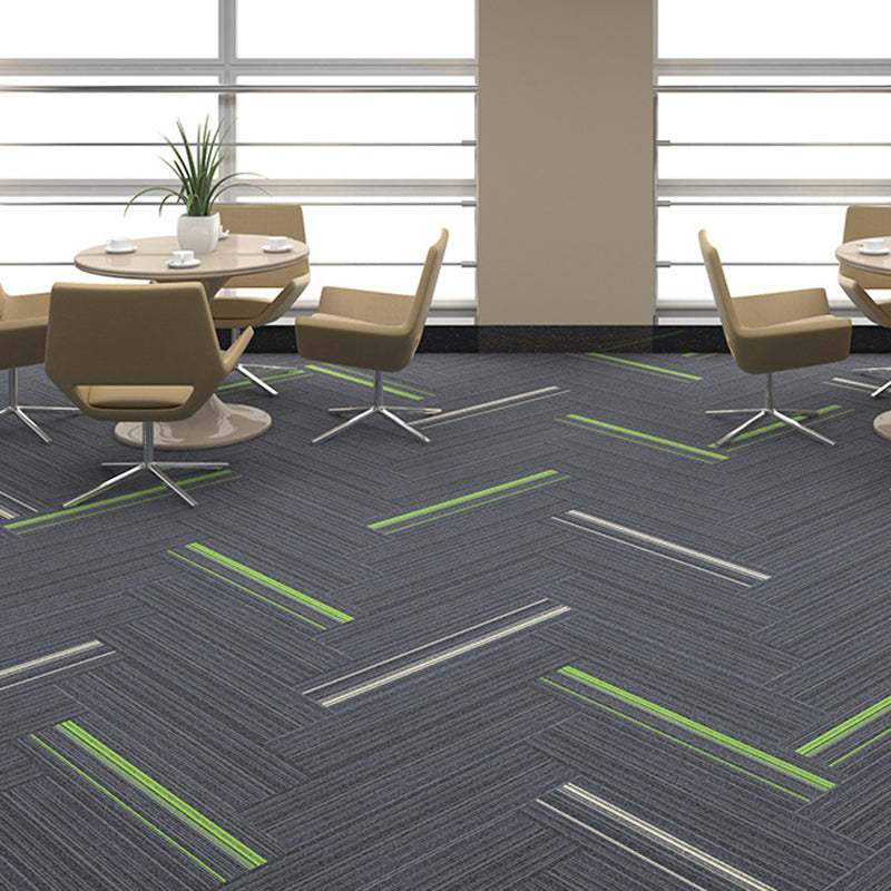 Level Loop Carpet Tile Non-Skid Self Adhesive Indoor Office Carpet Tiles