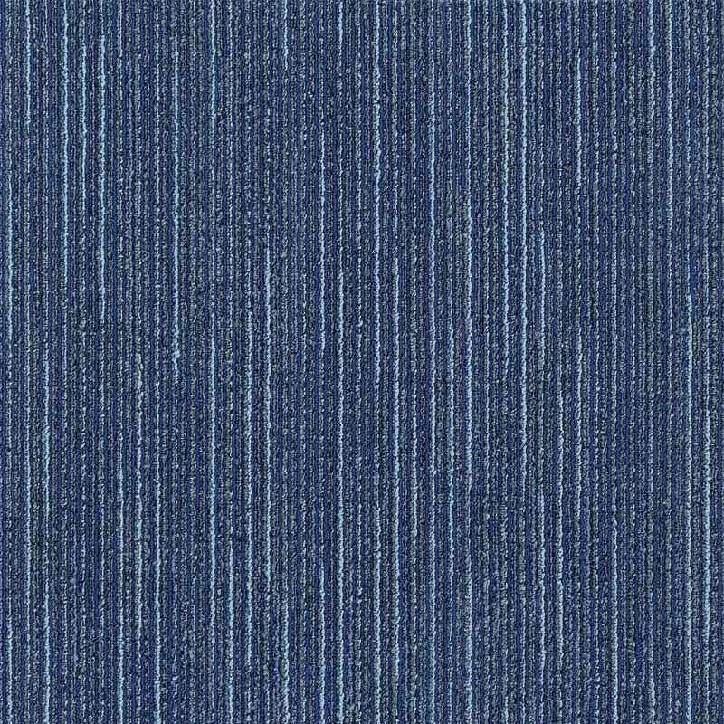 Indoor Level Loop Carpet Tile Dark Color Fade Resistant Loose Lay Carpet Tiles