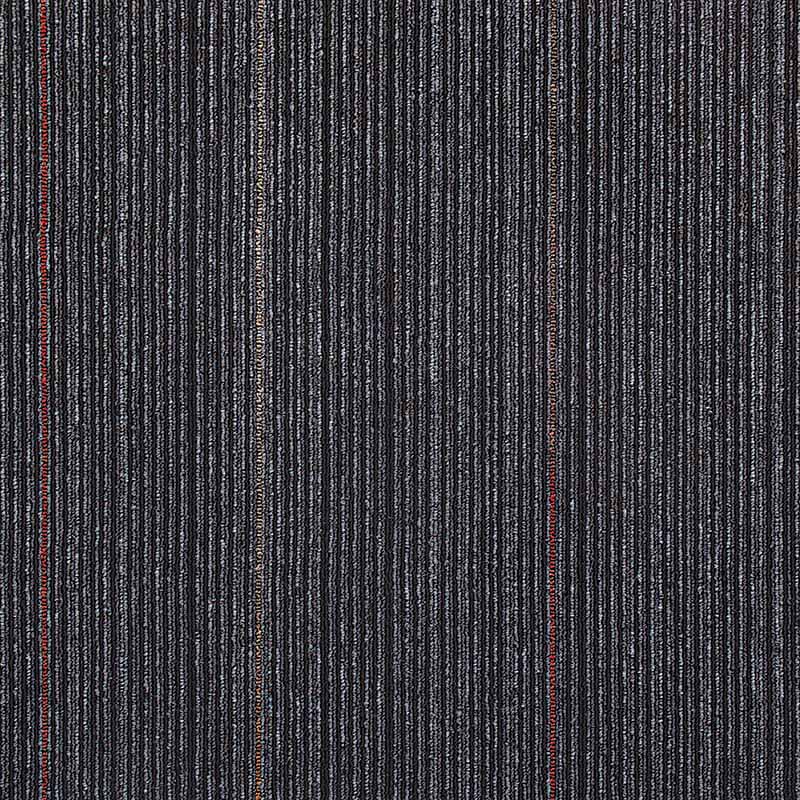 Indoor Level Loop Carpet Tile Dark Color Fade Resistant Loose Lay Carpet Tiles
