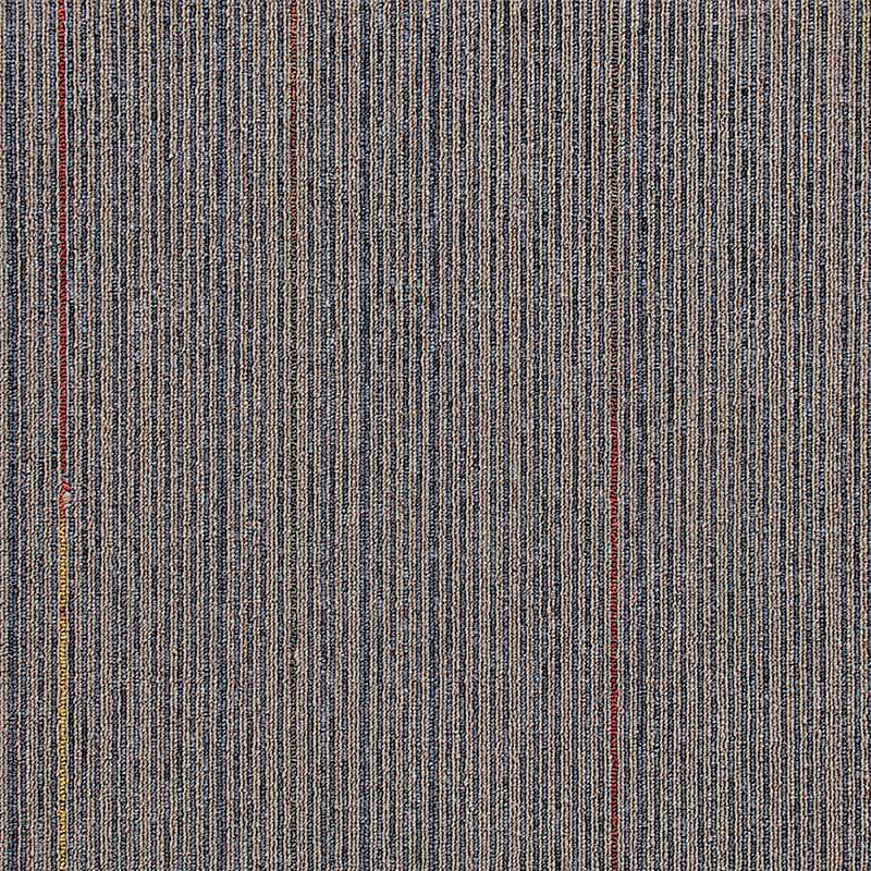 Indoor Level Loop Carpet Tile Dark Color Fade Resistant Loose Lay Carpet Tiles