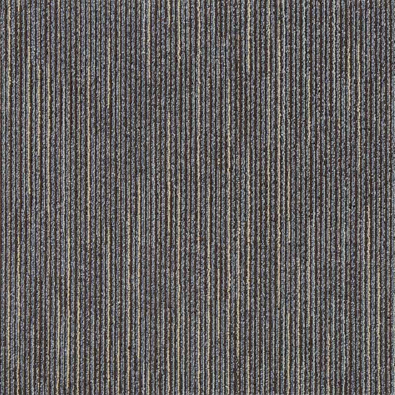 Indoor Level Loop Carpet Tile Dark Color Fade Resistant Loose Lay Carpet Tiles