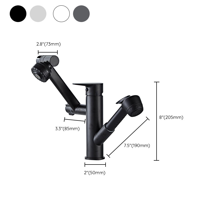 Centerset Lavatory Faucet One Hole Faucet with Single Lever Handle