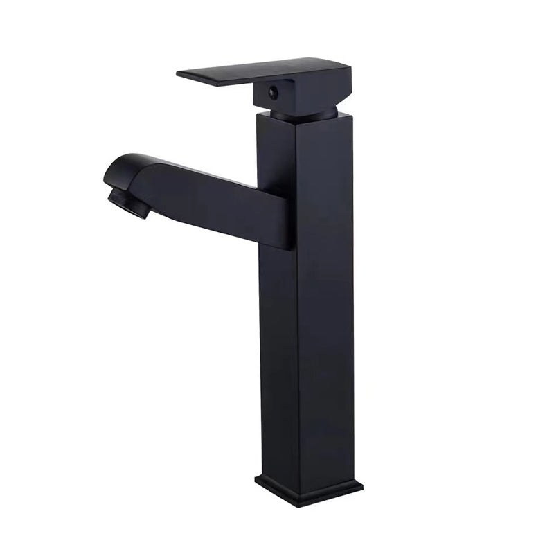 Contemporary Vessel Faucet Pull-out Faucet with One Lever Handle