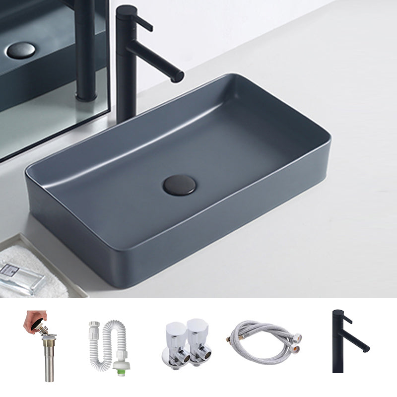 Rectangular Trough Bathroom Sink Modern Trough Bathroom Sink