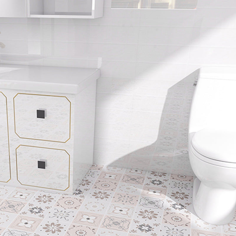 Modern Vinyl Flooring Geometric Printed Peel and Stick PVC Flooring