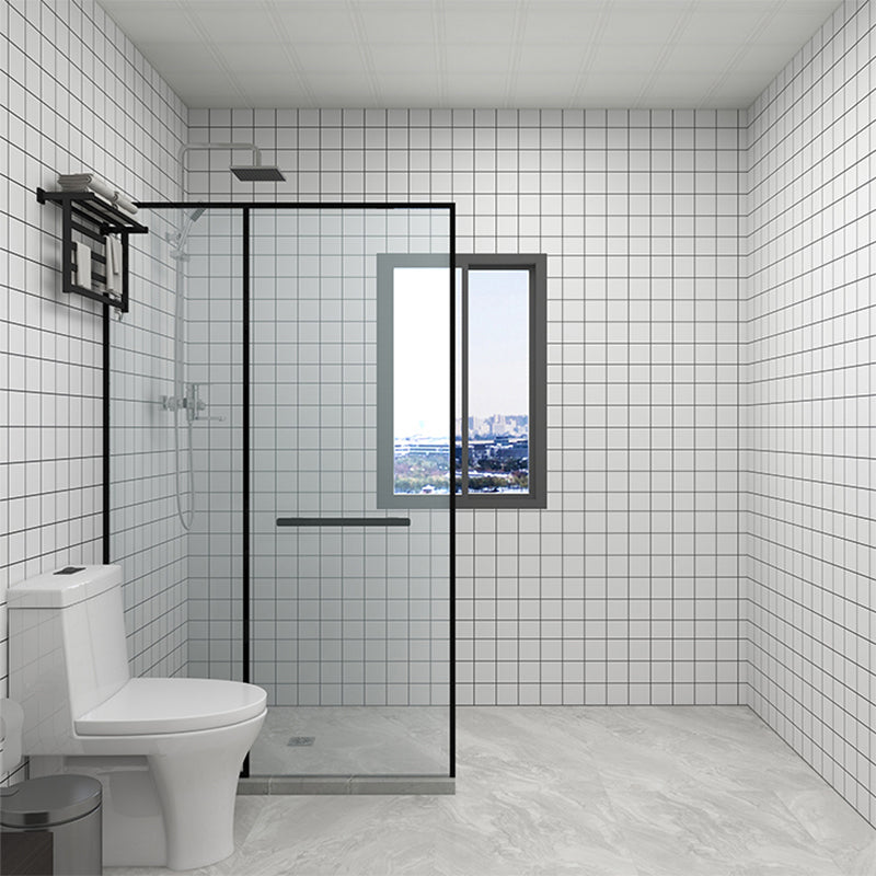 Modern Backsplash Wallpaper Peel and Stick Mosaic Tile for Bathroom