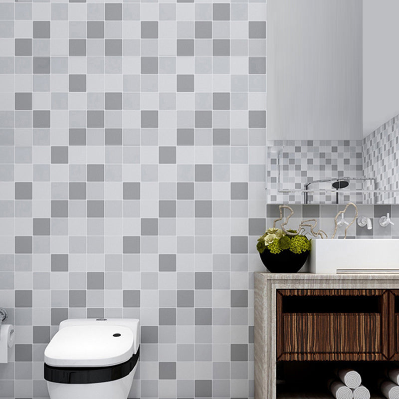 Modern Backsplash Wallpaper Peel and Stick Mosaic Tile for Bathroom