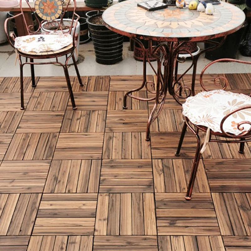 Modern Spruce Laminate Plank Flooring Outdoors Fade Resistant Laminate Floor