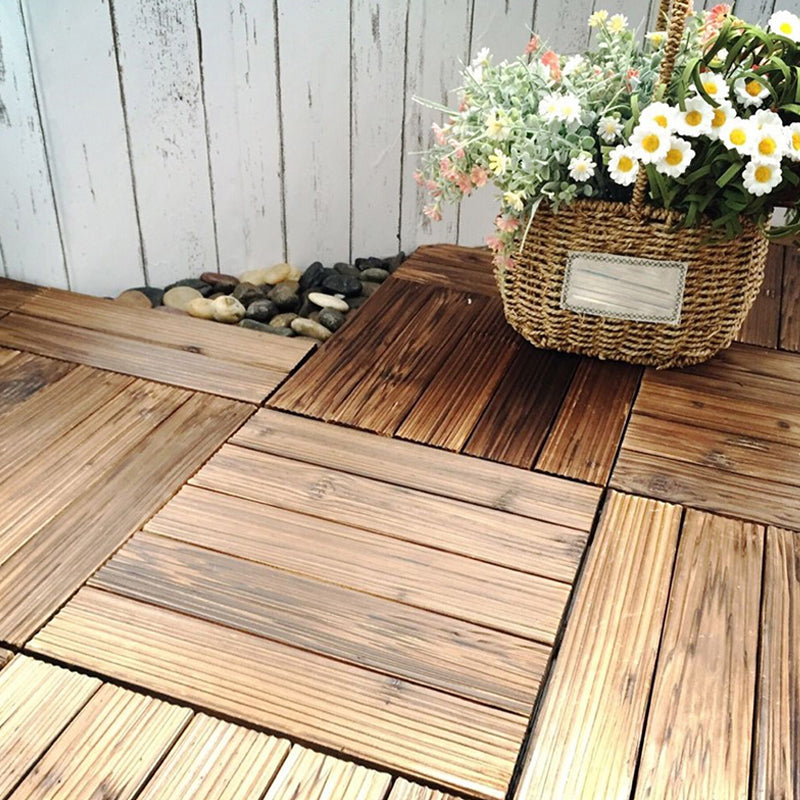 Modern Spruce Laminate Plank Flooring Outdoors Fade Resistant Laminate Floor