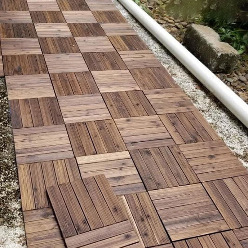 Modern Spruce Laminate Plank Flooring Outdoors Fade Resistant Laminate Floor