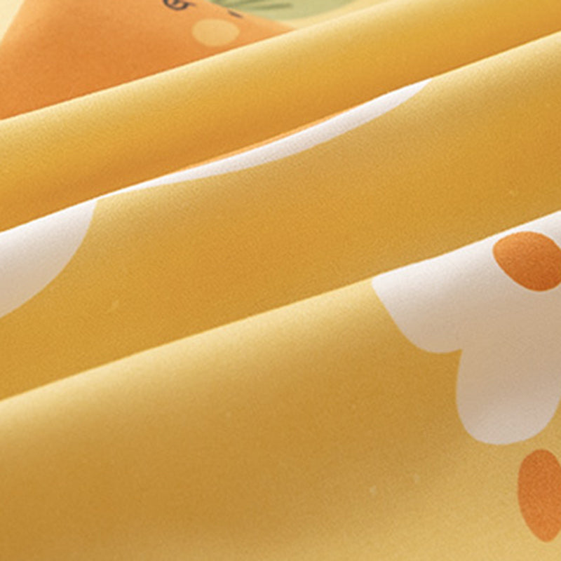 Breathable Non-Pilling Bed Sheet Polyester Fade Resistant Fitted Sheet