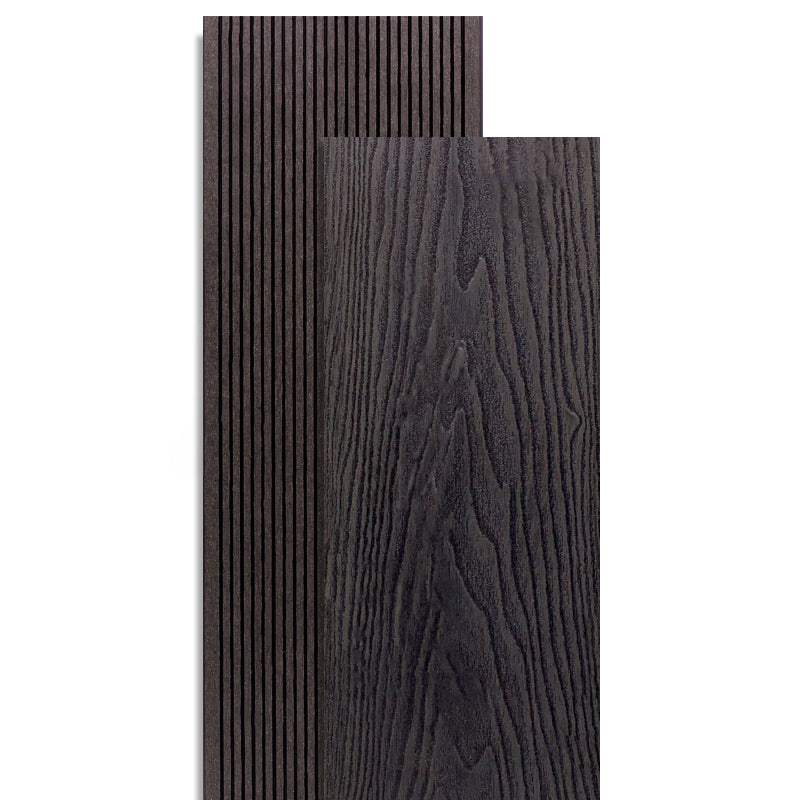 Rectangle Composite Deck Plank 157.5" x 5.5" Outdoor Patio Flooring Plank