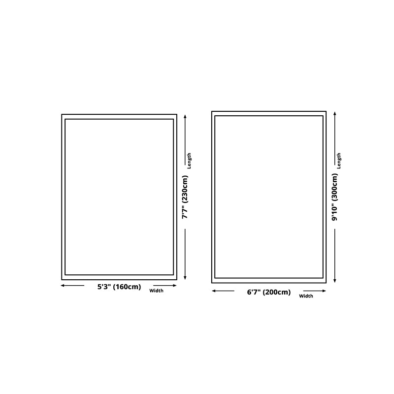 Beige Nordic Rug Polyester Color Piece Rug Stain Resistant Rug for Living Room