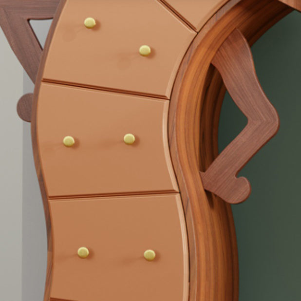 Ultra-Modern Lingerie Chest Birch Vertical Storage Chest Dresser for Bedroom