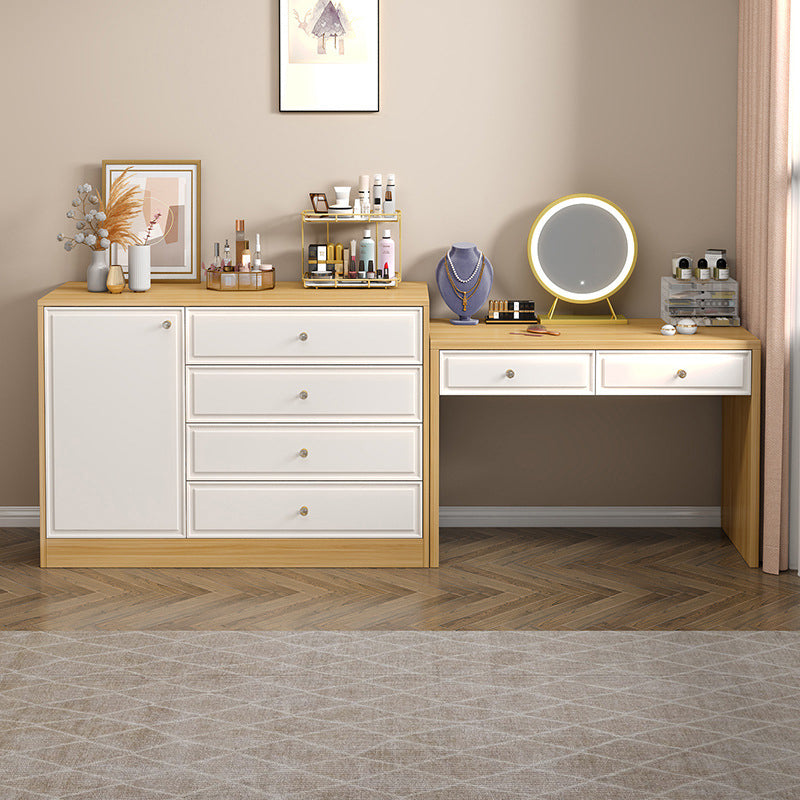 Classic Glam Storage Chest Dresser Wooden Dresser with Drawers