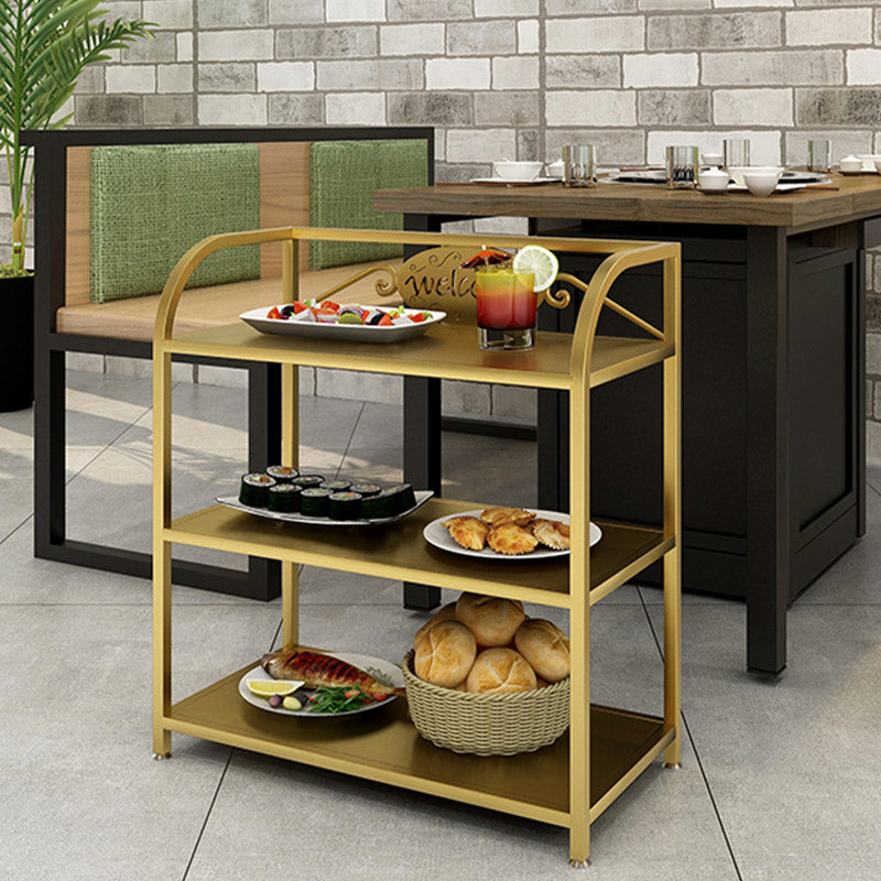 3-Tier Open Storage Prep Table Home Dining Modern Kitchen Trolley