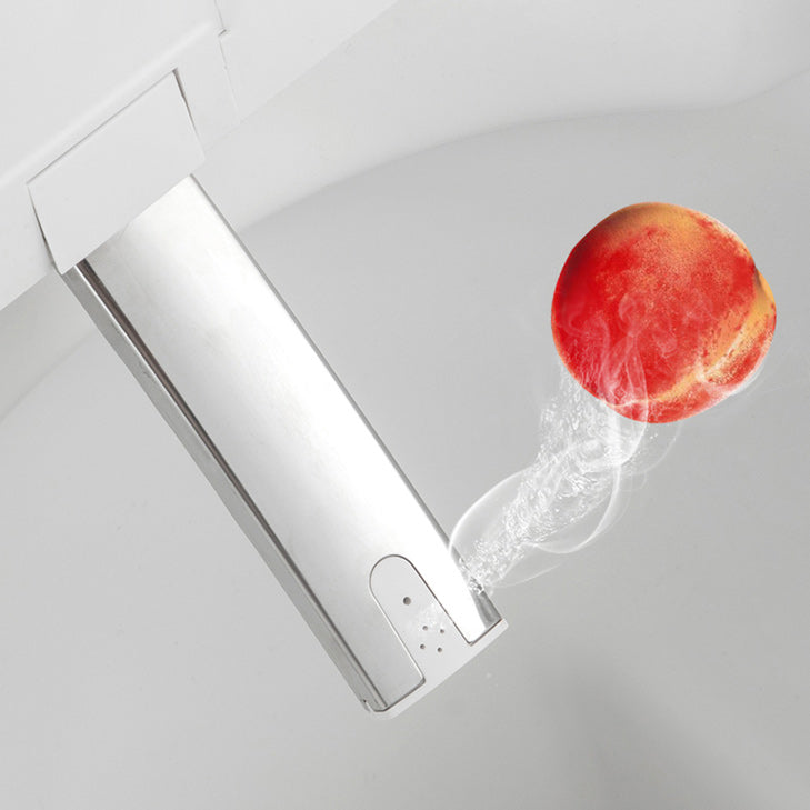 Elongated Wall Hung Toilet Ceramic Smart Toilet with Unlimited Warm Water