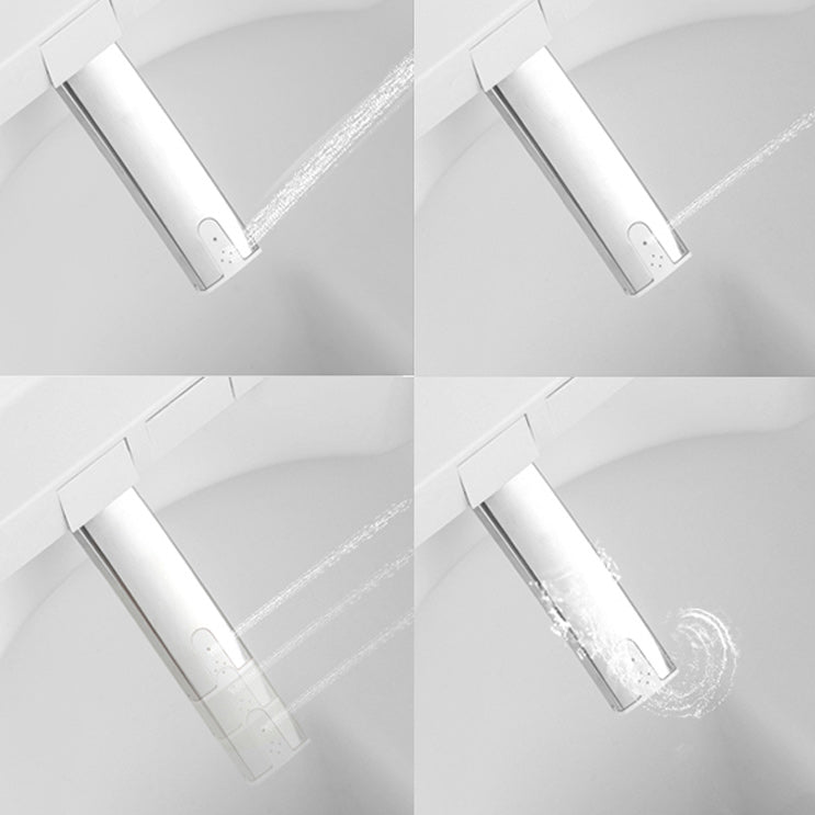 Elongated Wall Hung Toilet Ceramic Smart Toilet with Unlimited Warm Water