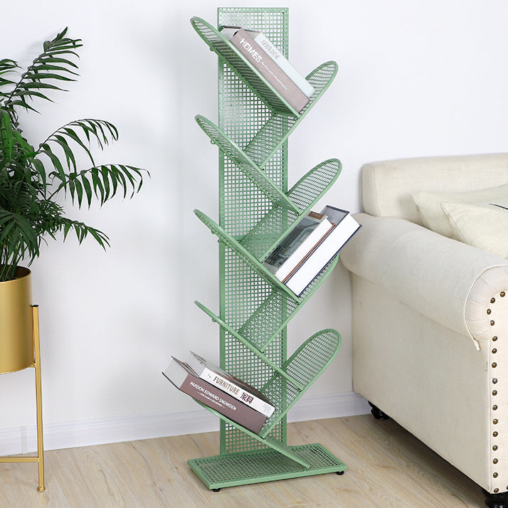 Modern Style Shelf Bookcase Metal Etagere Bookshelf with Shelves