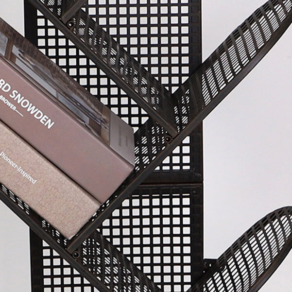 Modern Style Shelf Bookcase Metal Etagere Bookshelf with Shelves