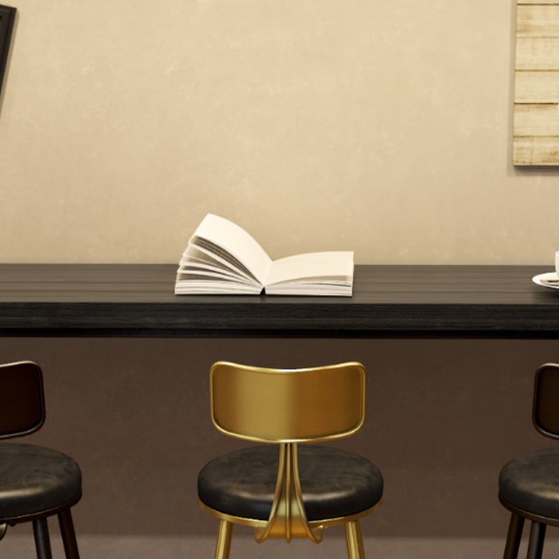 Glam Rectangle Counter Height Table Solid Wood Bar Dining Table