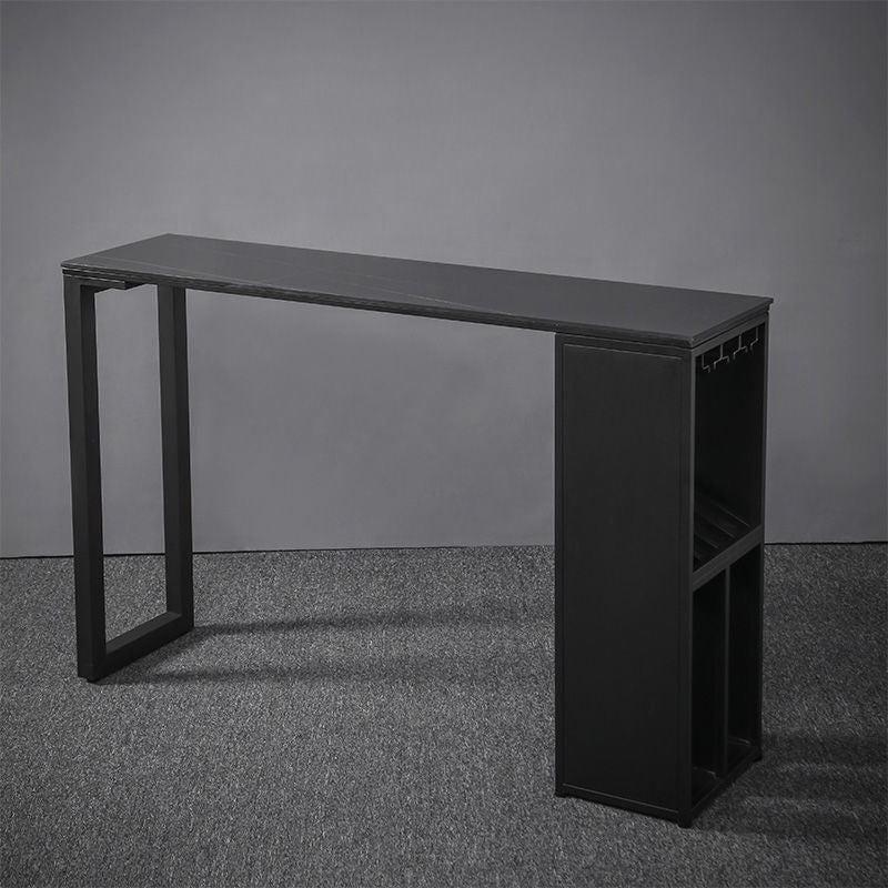 Sintered Stone Bar Table Rectangle Dining Table for Kitchen Living Room Coffee Room