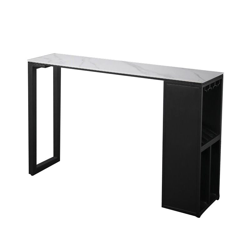 Sintered Stone Bar Table Rectangle Dining Table for Kitchen Living Room Coffee Room