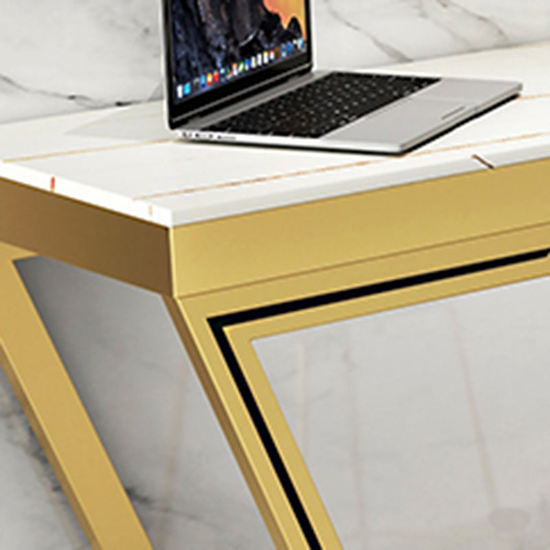 Modern Rectangle Bar Height Table Stone Bar Dining Table for Living Room