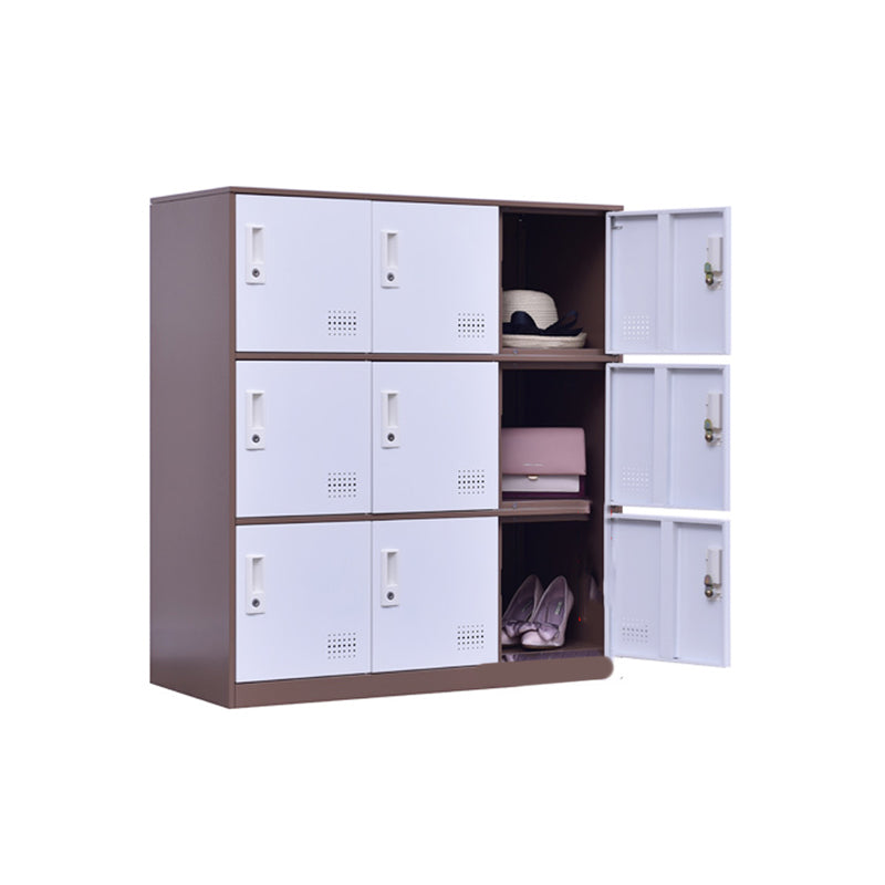 Modern Non-Hanging Storage Cabinet Bathroom Cabinet with Hinged Doors
