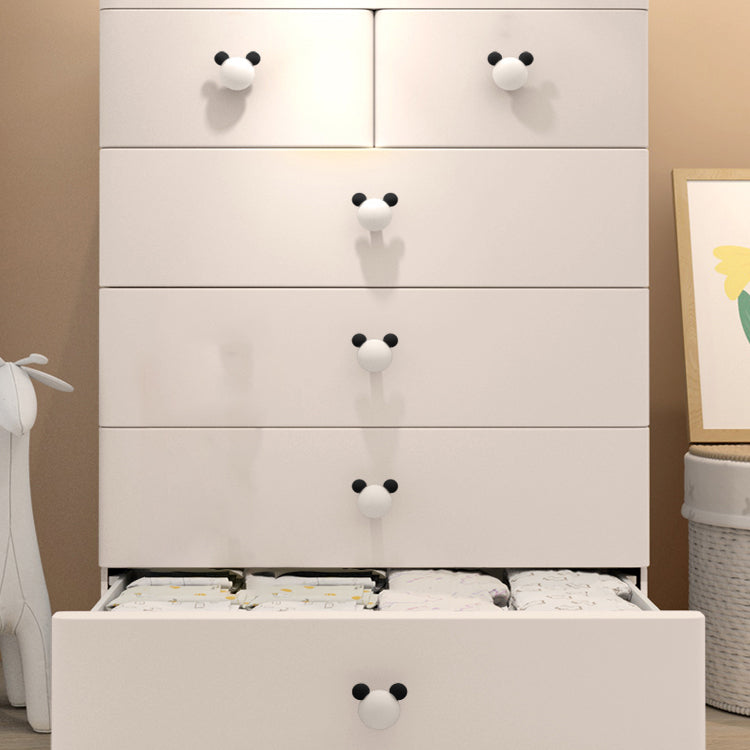 Plastic Non-Hanging Armoire with Drawers Contemporary Indoor Storage Cabinet