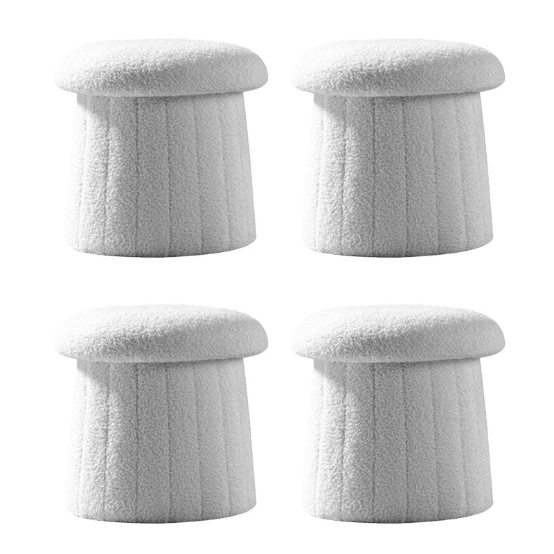 Modern Multi Colors Pouf Round Resistant Pouf for Drawing Room