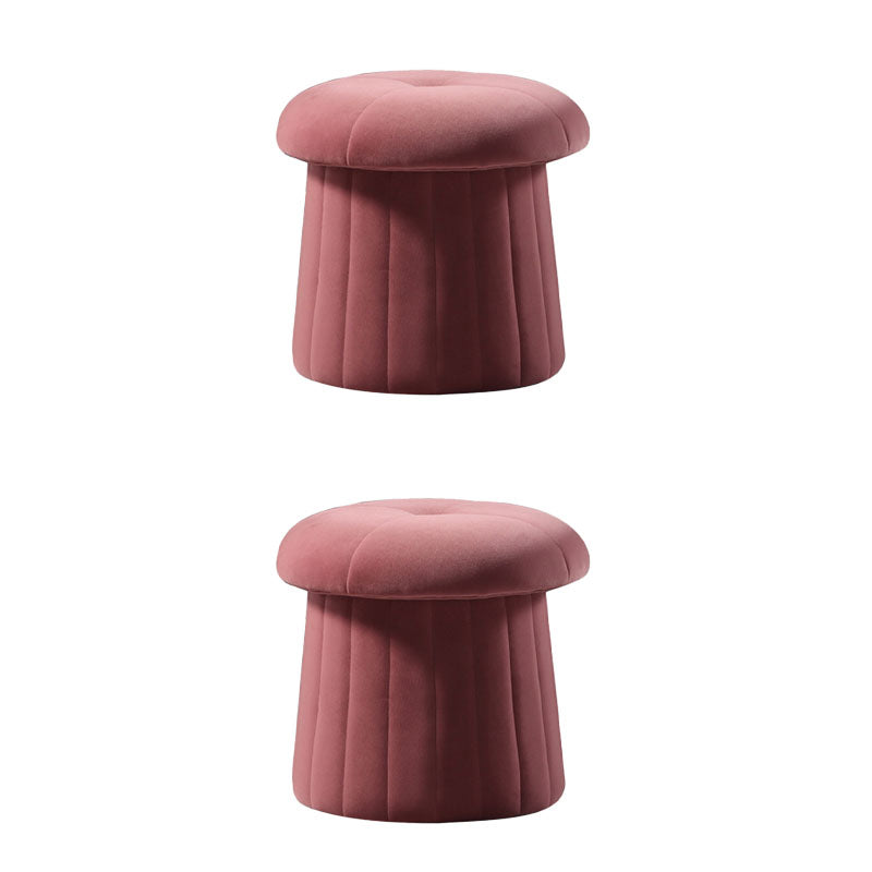 Modern Multi Colors Pouf Round Resistant Pouf for Drawing Room