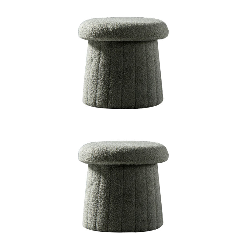 Modern Multi Colors Pouf Round Resistant Pouf for Drawing Room