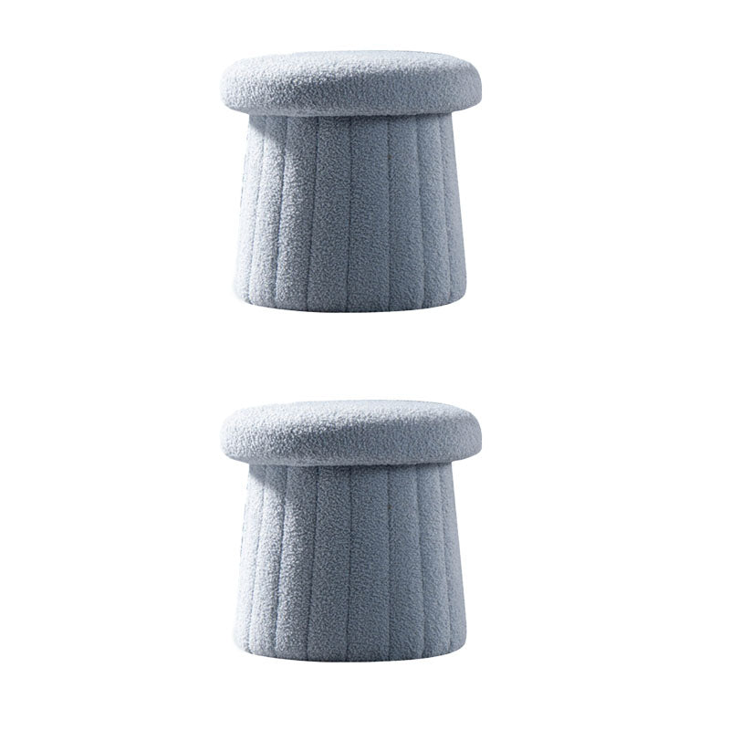 Modern Multi Colors Pouf Round Resistant Pouf for Drawing Room