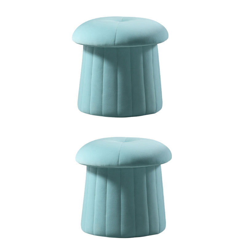 Modern Multi Colors Pouf Round Resistant Pouf for Drawing Room