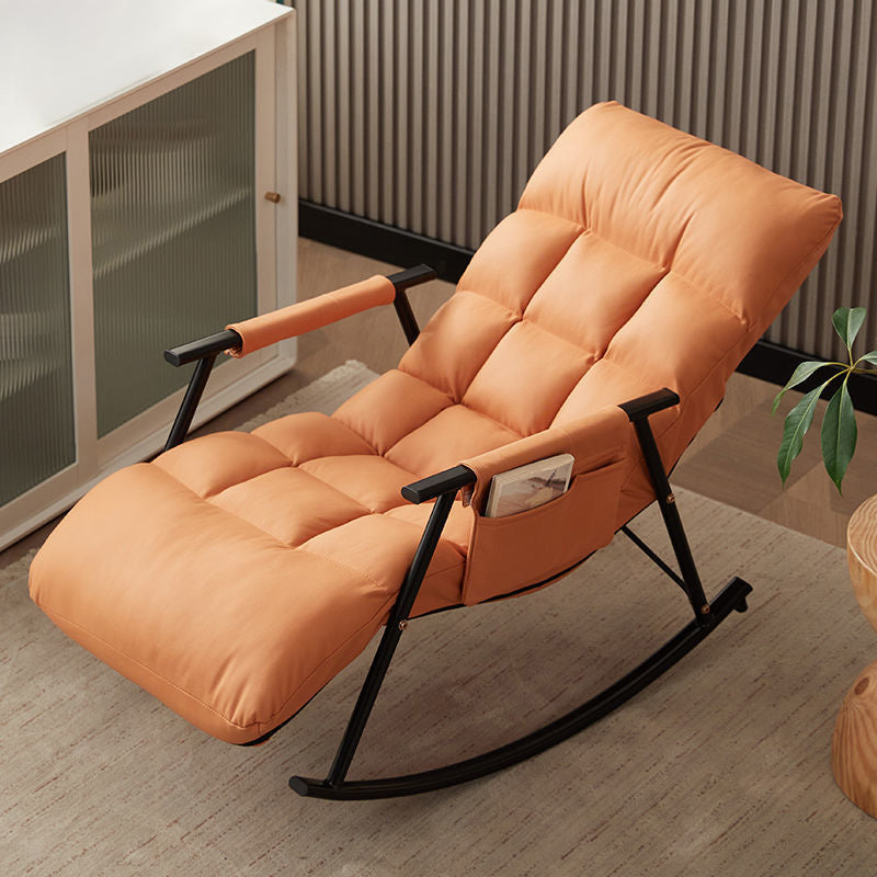 Contemporary Style Single Sofa Rocking Chair Simple Indoor Rocking Chair
